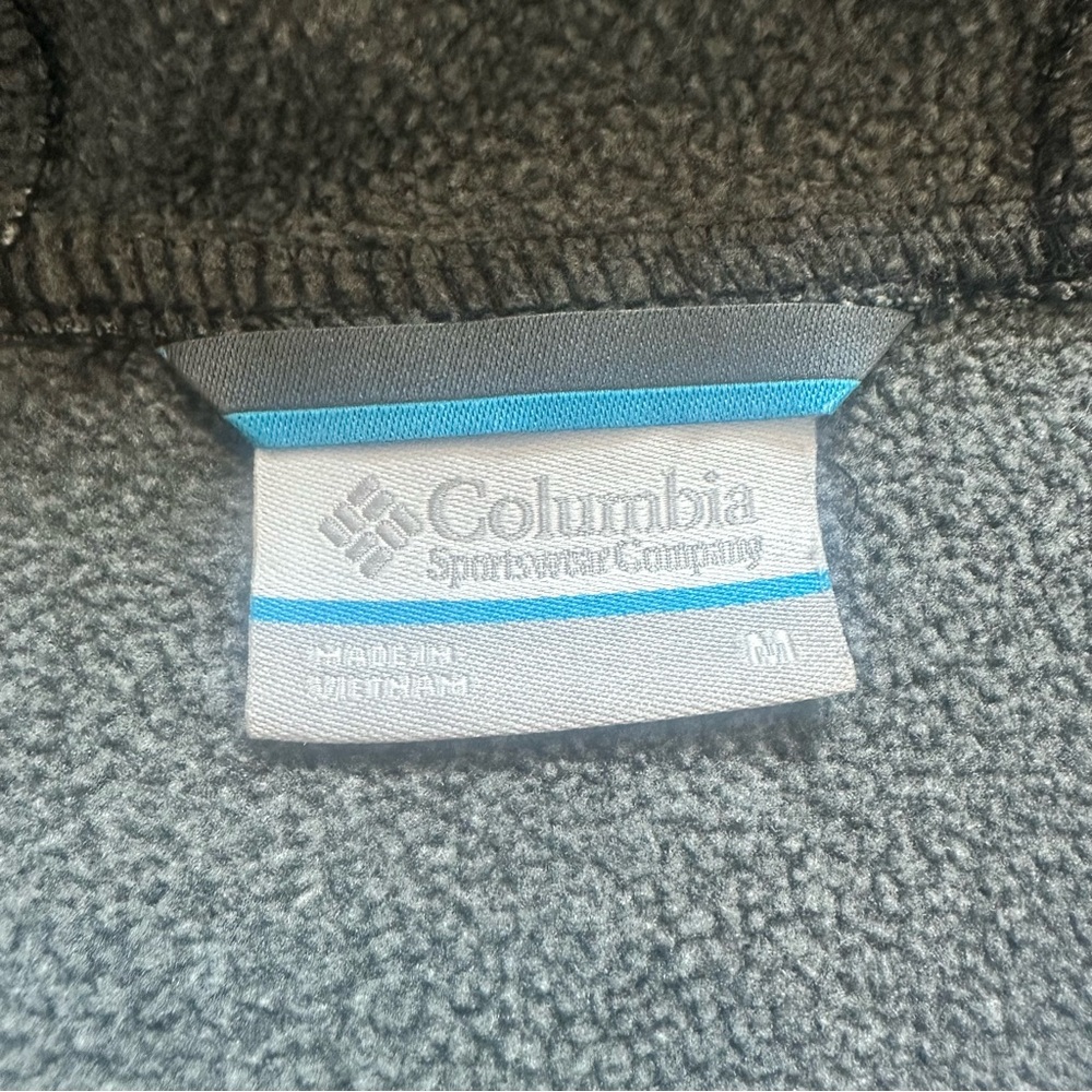 Columbia Gray Full Zip Jacket Size Medium - Picture 9 of 10